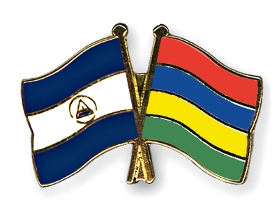 Fahnen Pins Nicaragua Mauritius