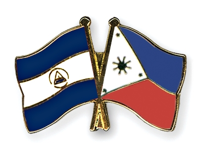 Fahnen Pins Nicaragua Philippinen