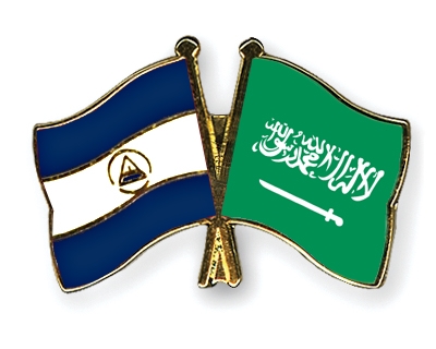 Fahnen Pins Nicaragua Saudi-Arabien