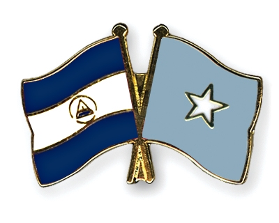 Fahnen Pins Nicaragua Somalia