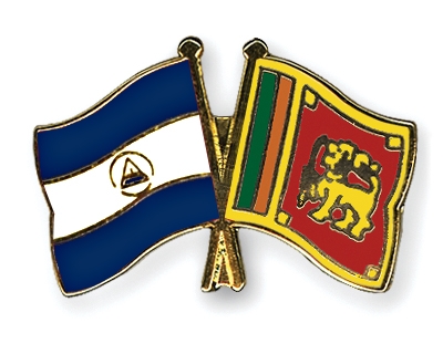 Fahnen Pins Nicaragua Sri-Lanka