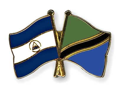 Fahnen Pins Nicaragua Tansania
