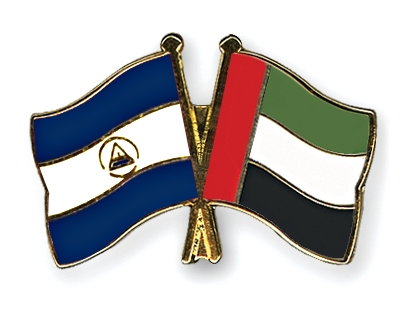 Fahnen Pins Nicaragua Ver-Arab-Emirate