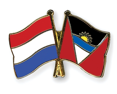 Fahnen Pins Niederlande Antigua-und-Barbuda