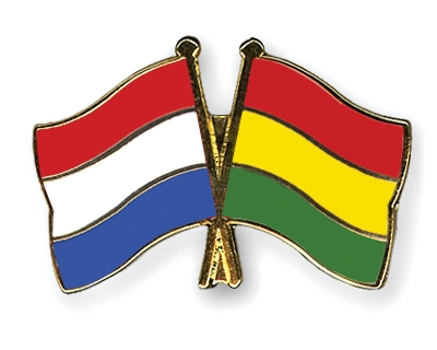 Fahnen Pins Niederlande Bolivien