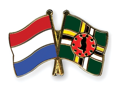 Fahnen Pins Niederlande Dominica