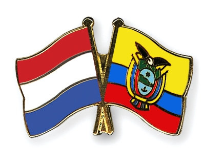 Fahnen Pins Niederlande Ecuador