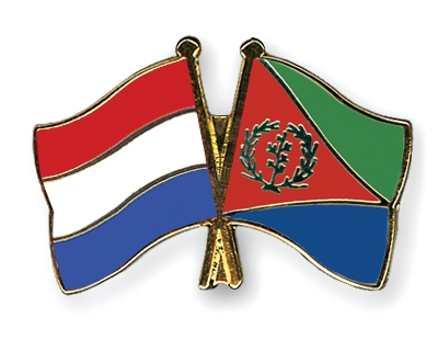 Fahnen Pins Niederlande Eritrea