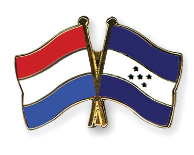 Fahnen Pins Niederlande Honduras