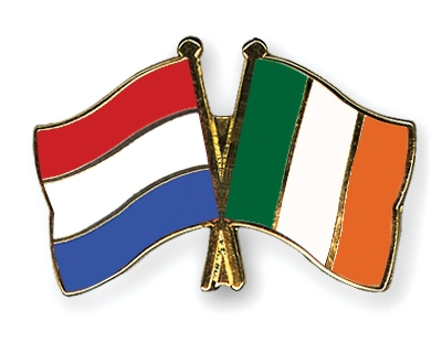 Fahnen Pins Niederlande Irland
