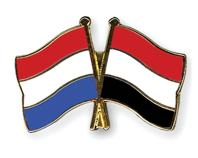 Fahnen Pins Niederlande Jemen