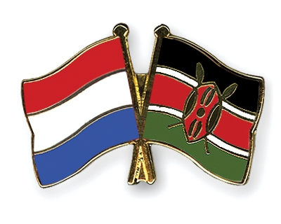 Fahnen Pins Niederlande Kenia