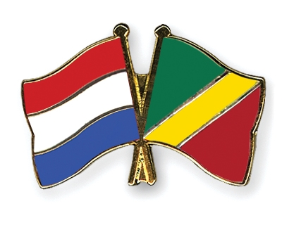 Fahnen Pins Niederlande Kongo-Republik