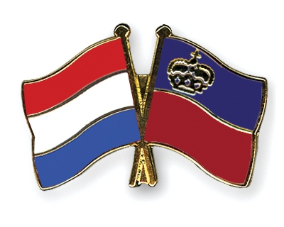 Fahnen Pins Niederlande Liechtenstein