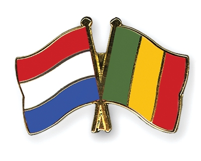 Fahnen Pins Niederlande Mali