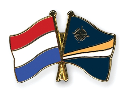 Fahnen Pins Niederlande Marshallinseln