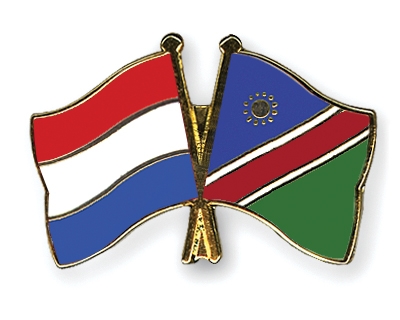 Fahnen Pins Niederlande Namibia
