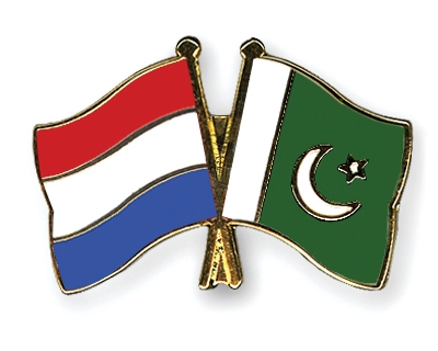Fahnen Pins Niederlande Pakistan