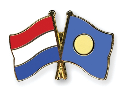 Fahnen Pins Niederlande Palau