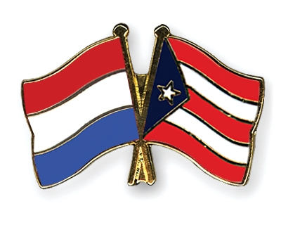 Fahnen Pins Niederlande Puerto-Rico