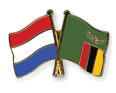 Fahnen Pins Niederlande Sambia