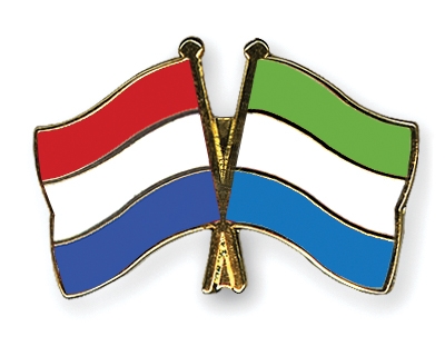 Fahnen Pins Niederlande Sierra-Leone