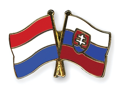 Fahnen Pins Niederlande Slowakei