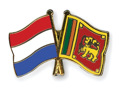 Fahnen Pins Niederlande Sri-Lanka