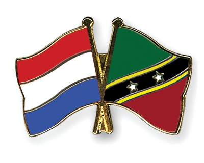 Fahnen Pins Niederlande St-Kitts-und-Nevis