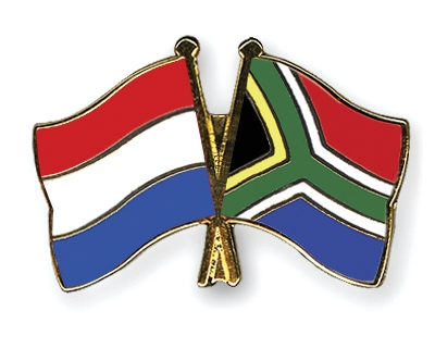 Fahnen Pins Niederlande Sdafrika