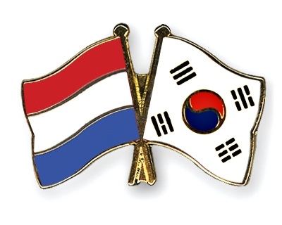 Fahnen Pins Niederlande Sdkorea