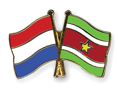 Fahnen Pins Niederlande Surinam