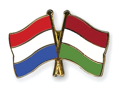 Fahnen Pins Niederlande Ungarn