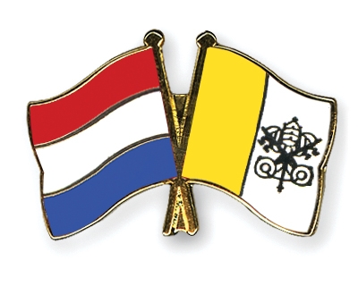 Fahnen Pins Niederlande Vatikanstadt