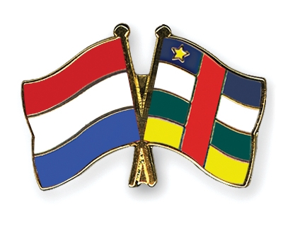 Fahnen Pins Niederlande Zentralafrikanische-Republik
