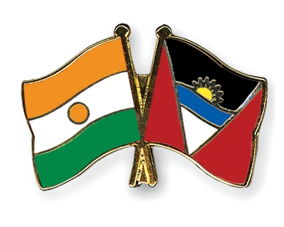 Fahnen Pins Niger Antigua-und-Barbuda