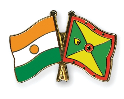 Fahnen Pins Niger Grenada