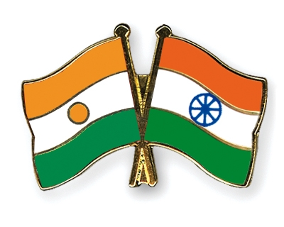 Fahnen Pins Niger Indien