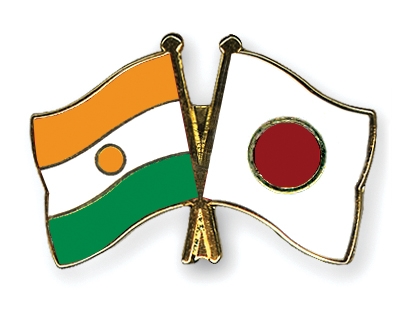 Fahnen Pins Niger Japan