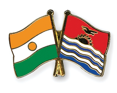 Fahnen Pins Niger Kiribati