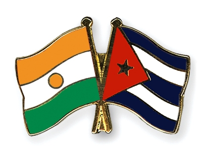 Fahnen Pins Niger Kuba