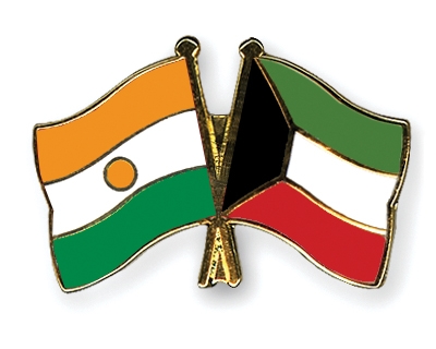 Fahnen Pins Niger Kuwait