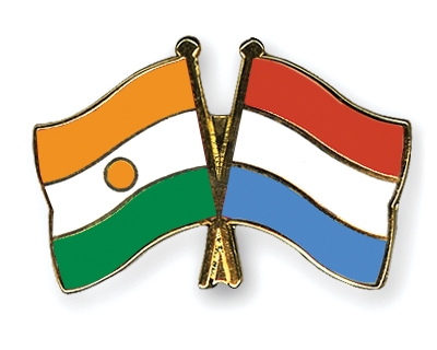 Fahnen Pins Niger Luxemburg