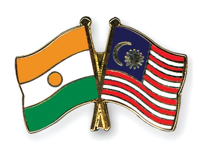 Fahnen Pins Niger Malaysia