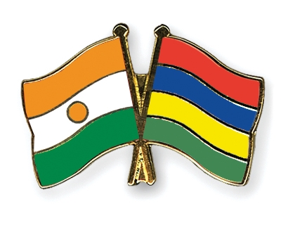 Fahnen Pins Niger Mauritius