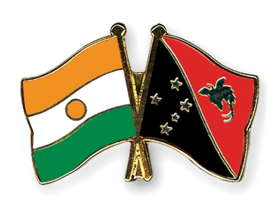 Fahnen Pins Niger Papua-Neuguinea