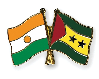 Fahnen Pins Niger Sao-Tome-und-Principe
