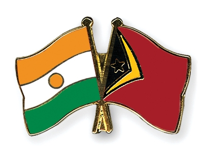 Fahnen Pins Niger Timor-Leste