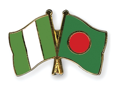 Fahnen Pins Nigeria Bangladesch