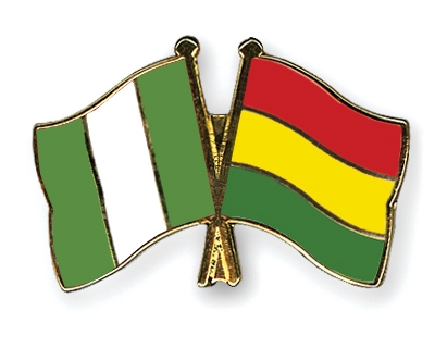 Fahnen Pins Nigeria Bolivien